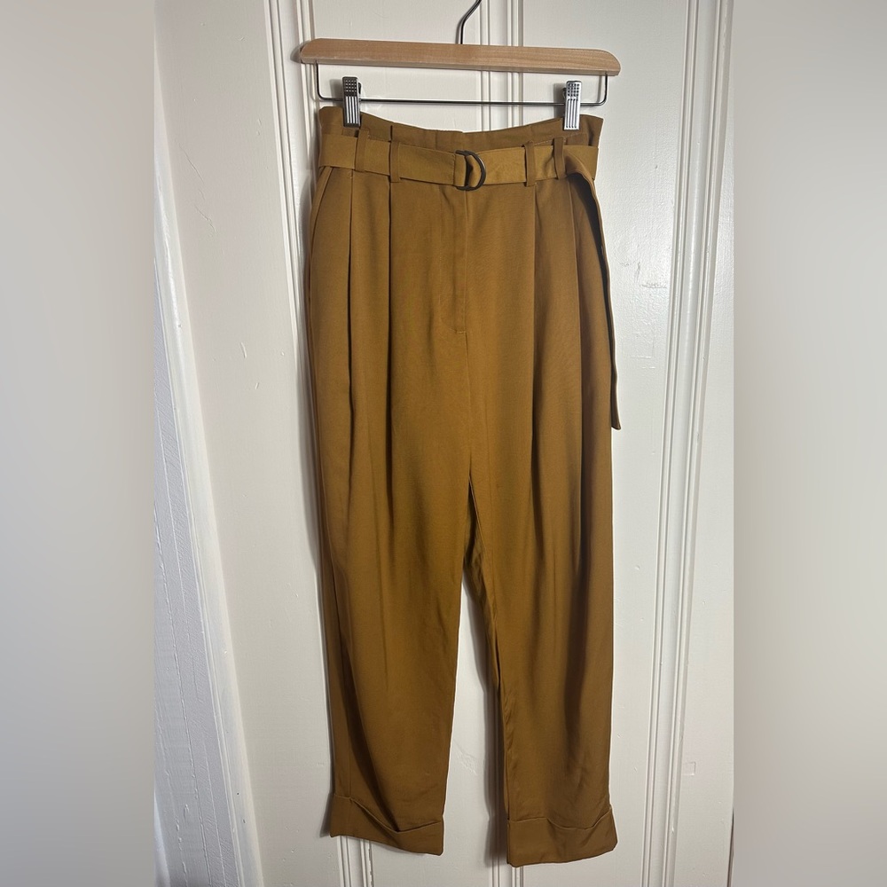 Elizabeth & James PaperBag Tie Waist Trousers size 4